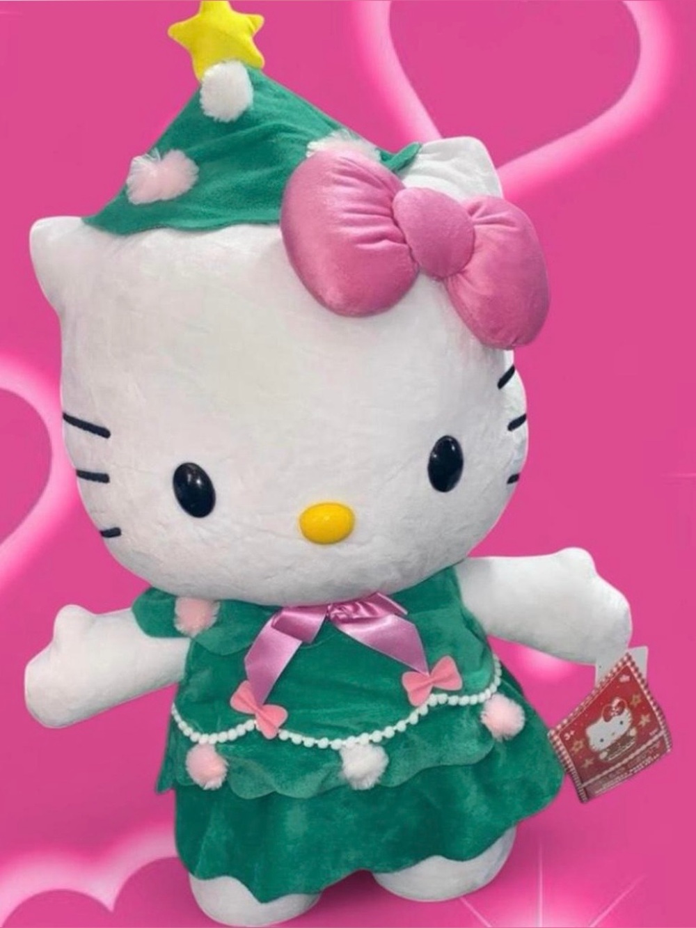 Hello Kitty Christmas greeter
